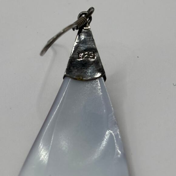 Tiger Cowrie Shell Earrings • 925 Silver Cuff - beach vibe - Picture 4 of 6